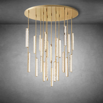 Audubom Crystal Round Chandelier