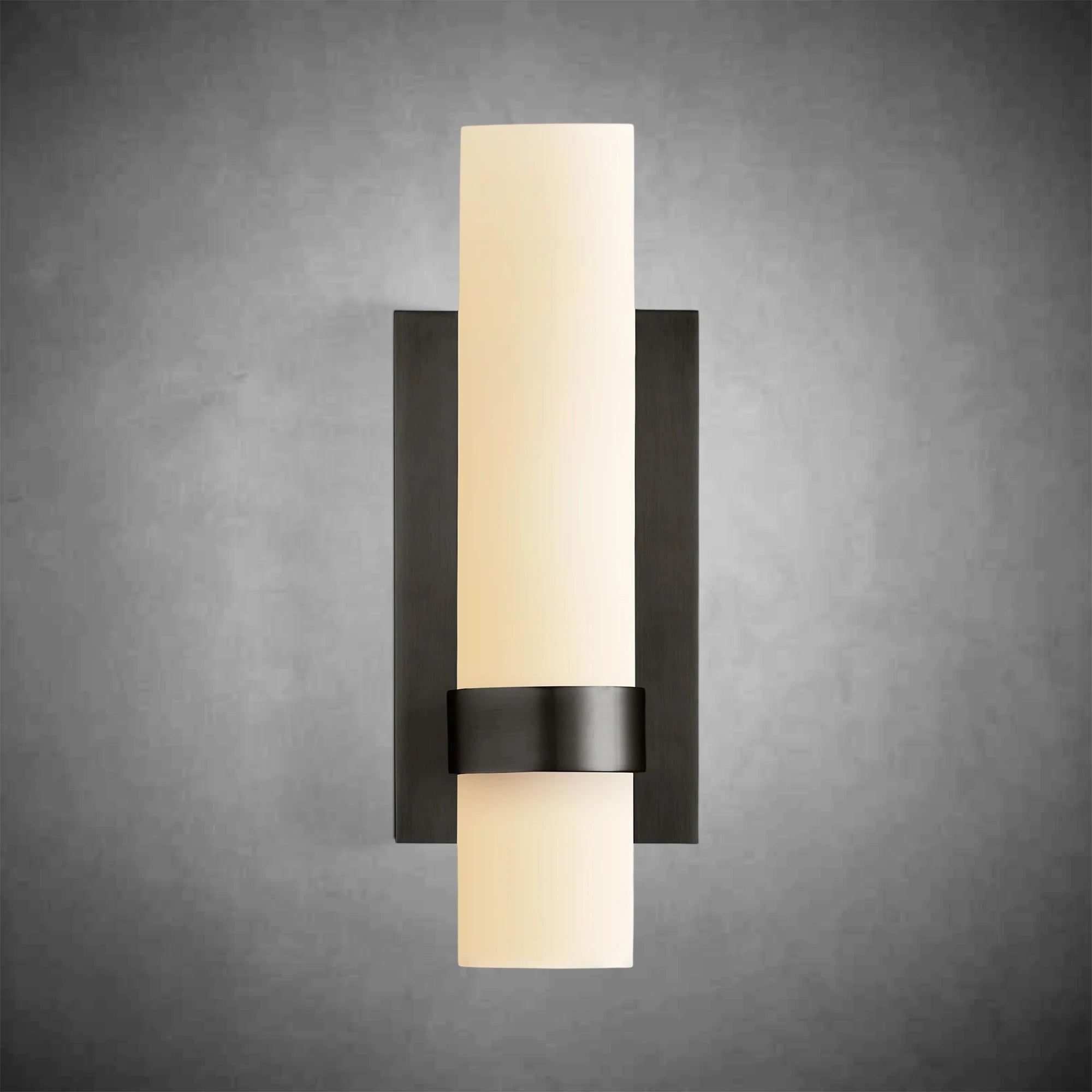 Ravel Milk Glass Sconce