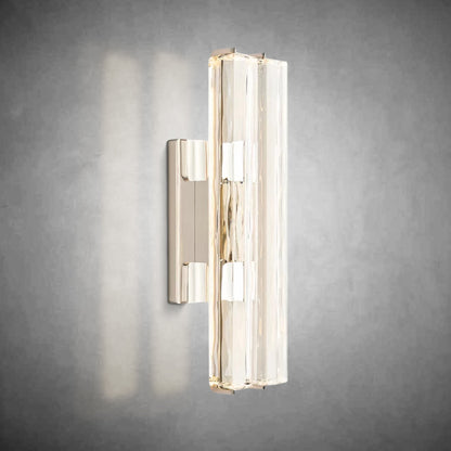 Audubom Crystal Double Sconce
