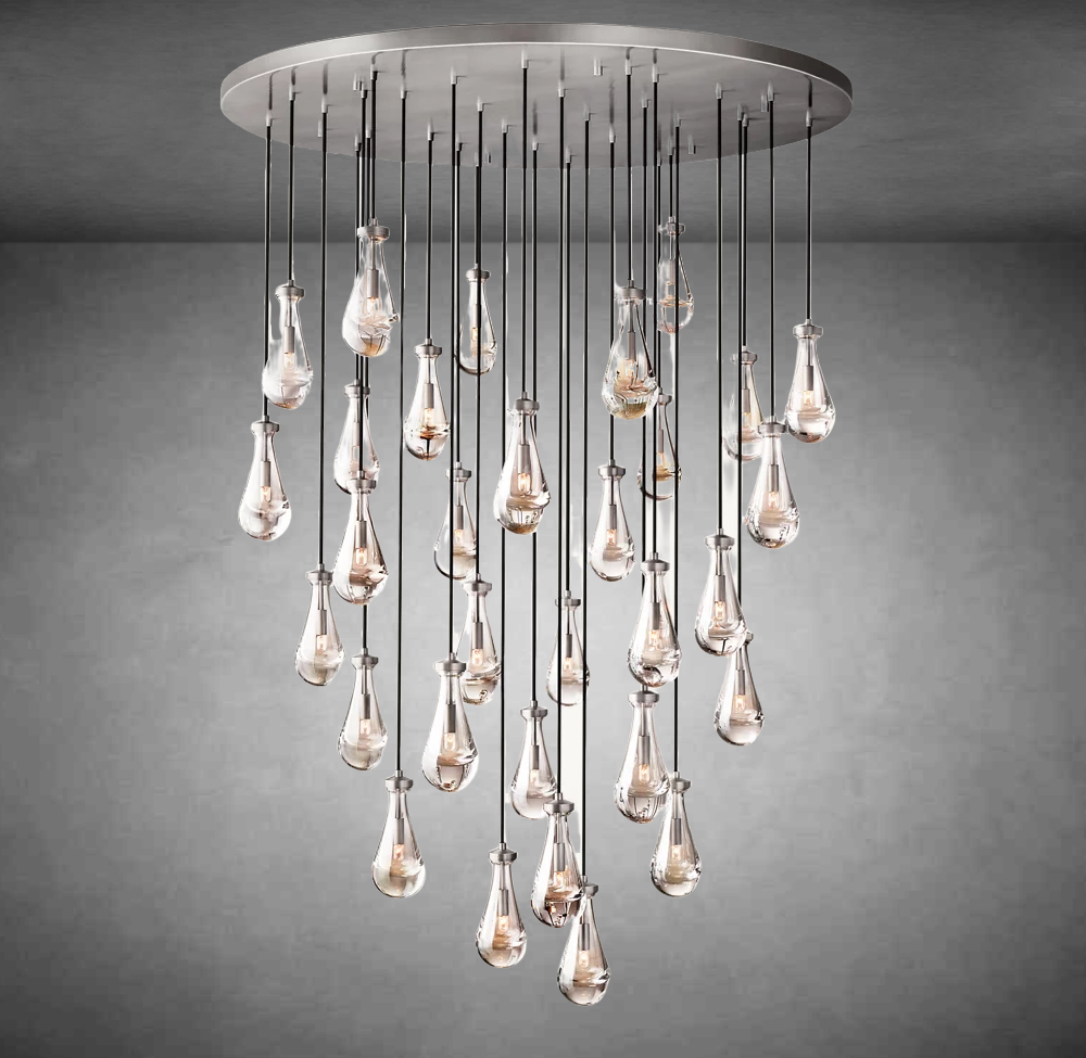 Raindrop  Round Chandelier