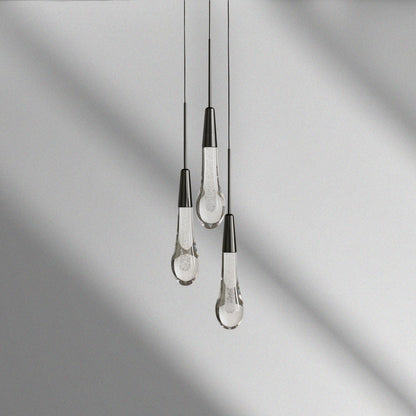 Soltaire Cluster Pendant