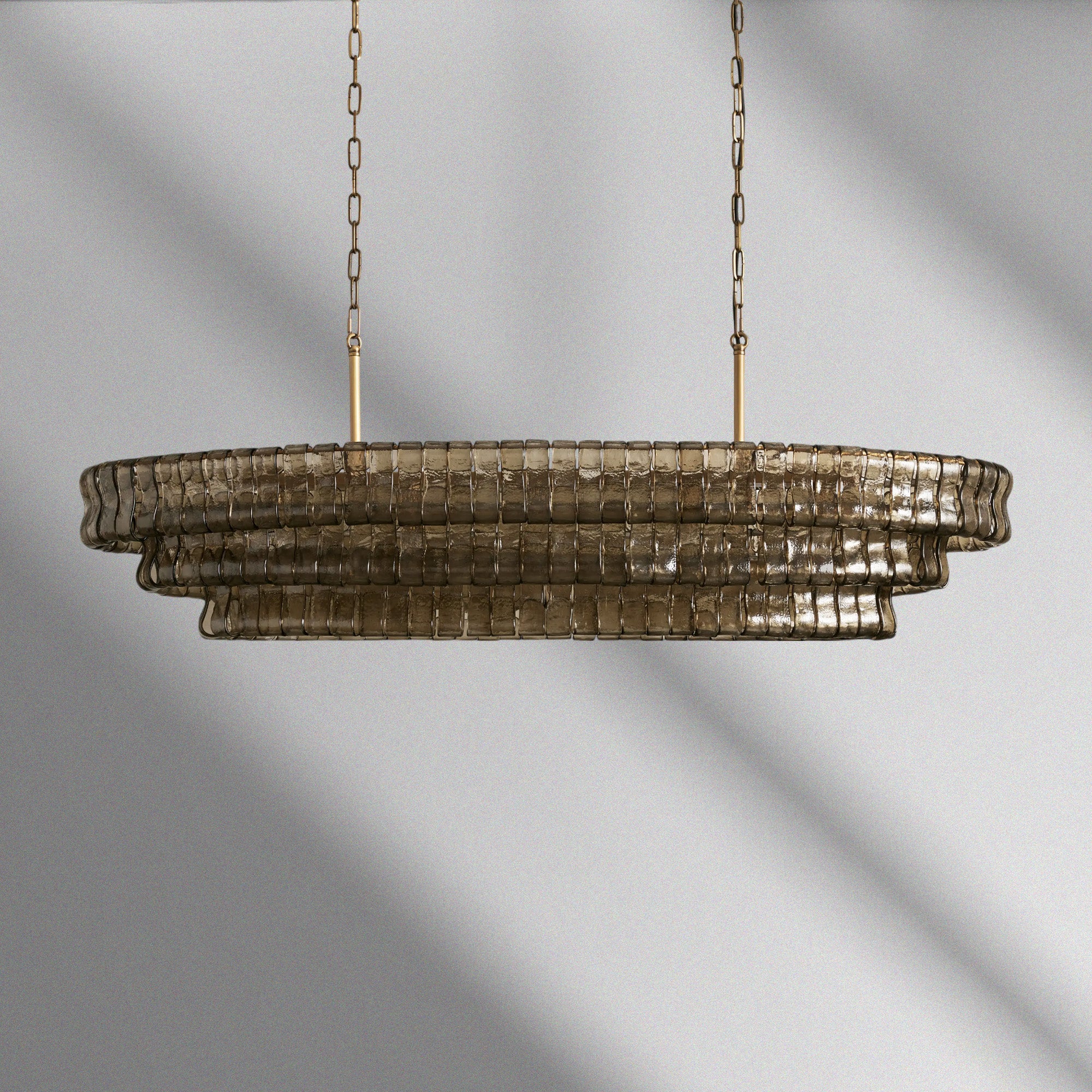 Ghiaccio Oval Chandelier
