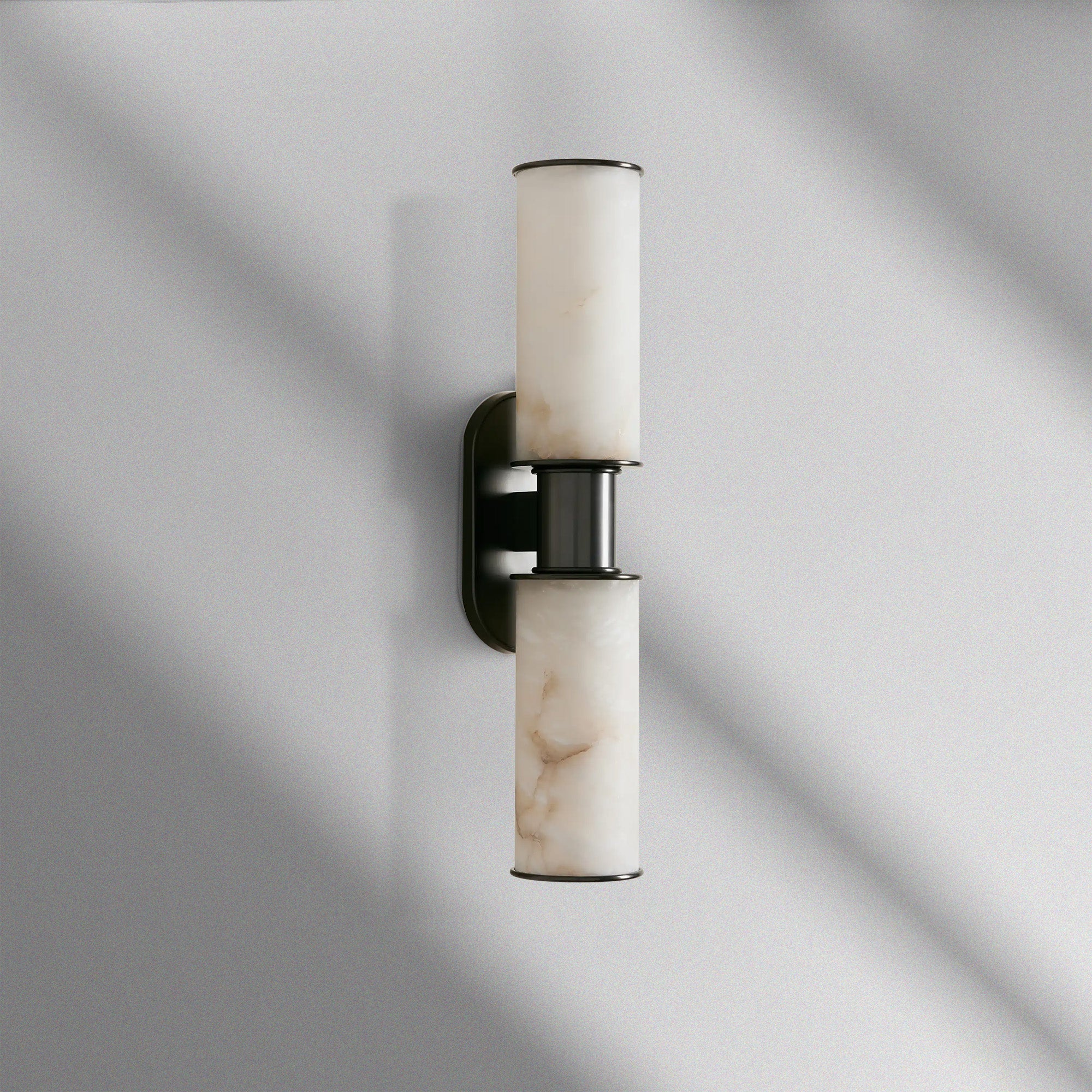 Harlin Alabaster 2-Light Wall Sconce