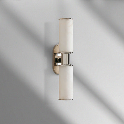 Harlin Alabaster 2-Light Wall Sconce