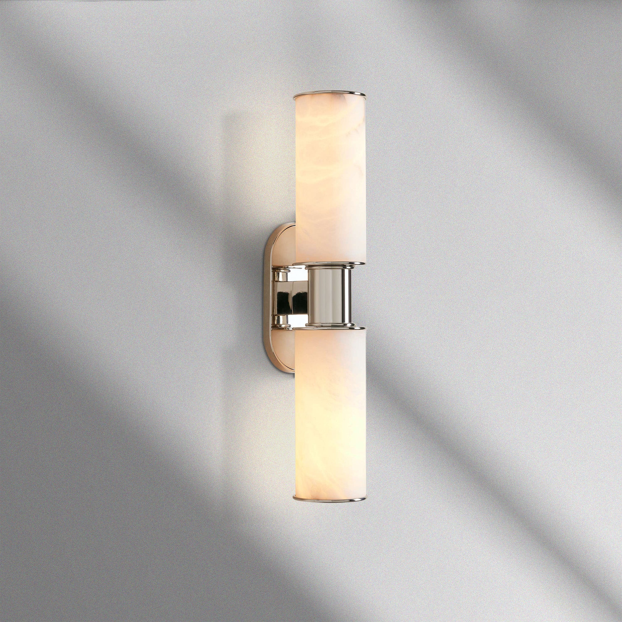 Harlin Alabaster 2-Light Wall Sconce
