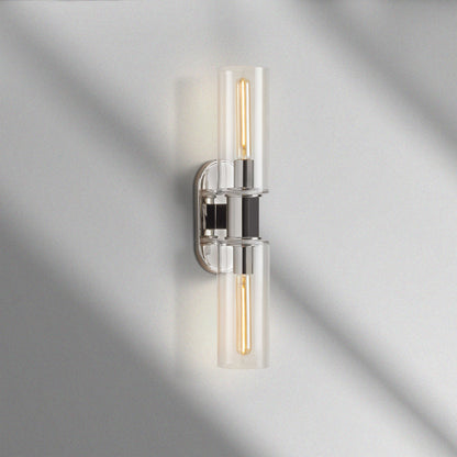 Harlin Double Sconce in Clear