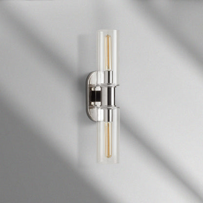 Harlin Double Sconce in Clear