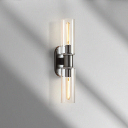 Harlin Double Sconce in Clear