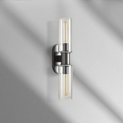 Harlin Double Sconce in Clear