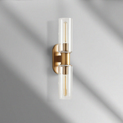 Harlin Double Sconce in Clear