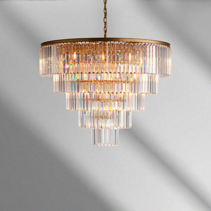 Leyland Tiered Round Chandelier