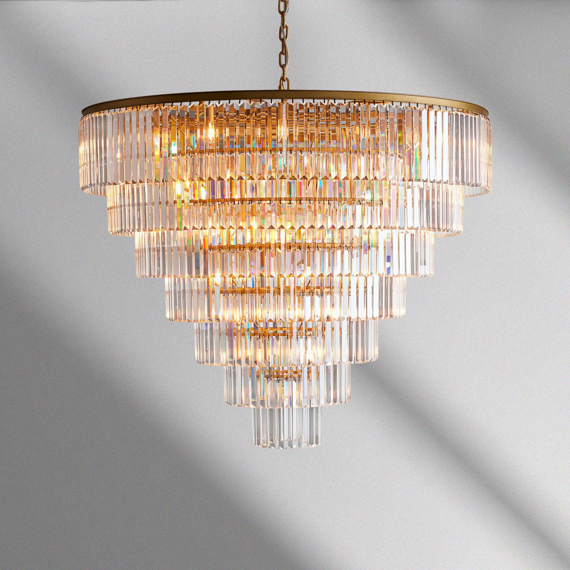 Leyland Tiered Round Chandelier