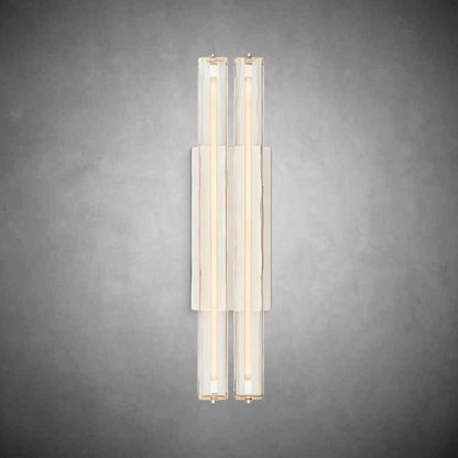 Audubom Crystal Double Sconce