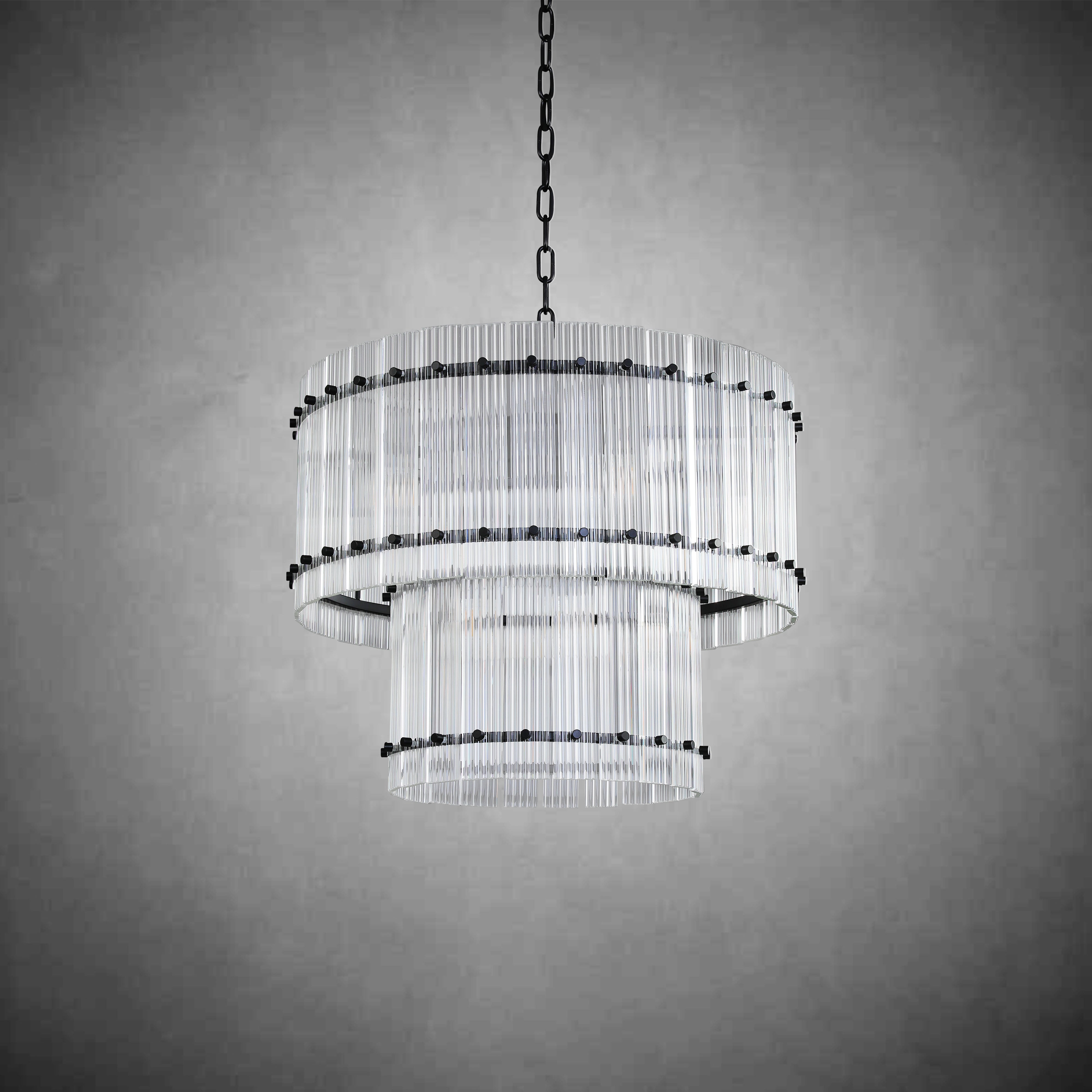 Marino Two-Tier Round Chandelier