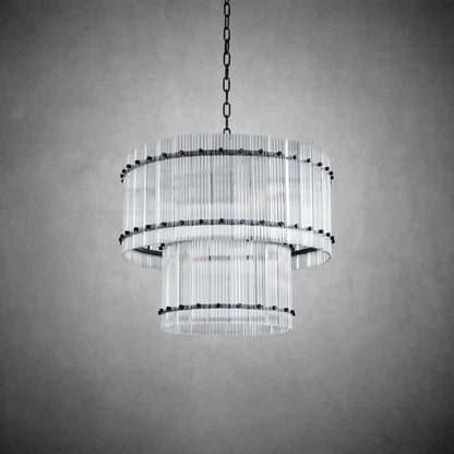 Marino Two-Tier Round Chandelier