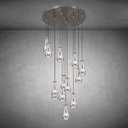 Raindrop  Round Chandelier