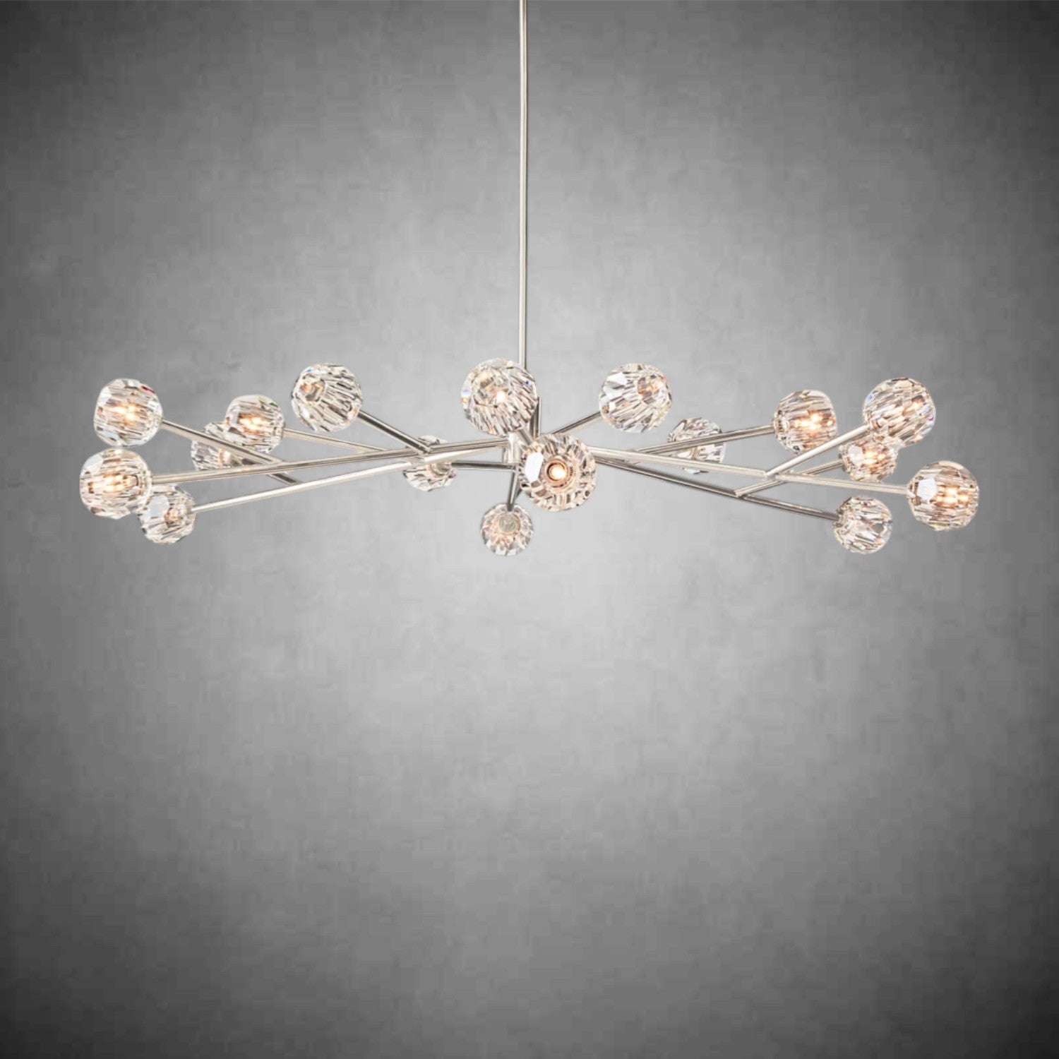 Boulo De Cristal Glass Round Chandelier