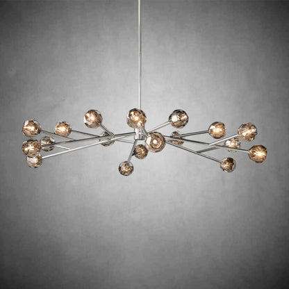 Boulo De Cristal Glass Round Chandelier