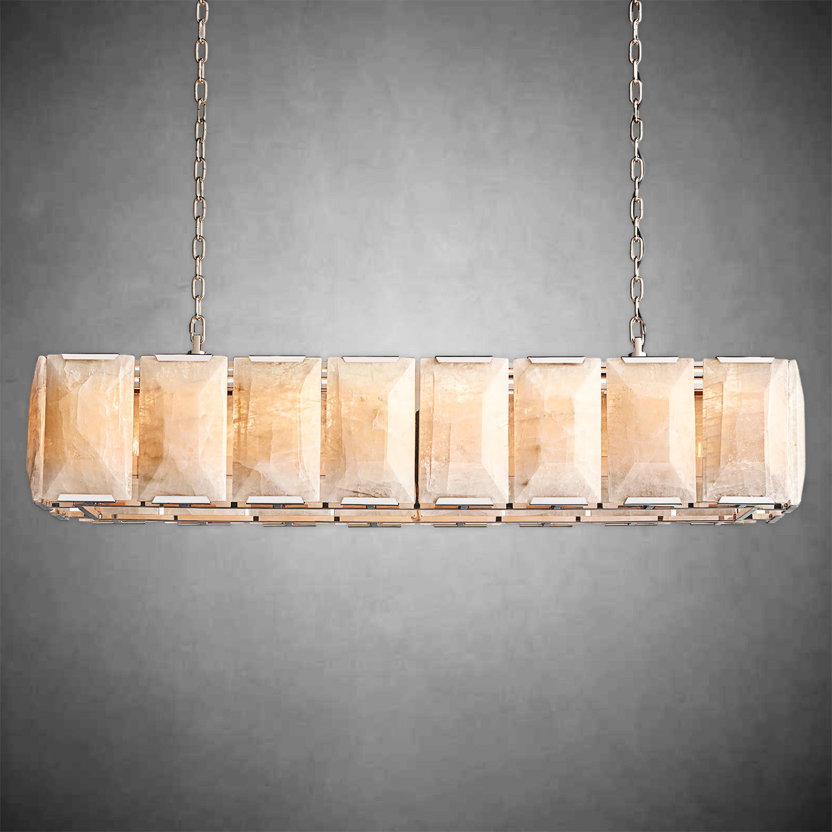 Harley Calcite Rectangular Chandelier