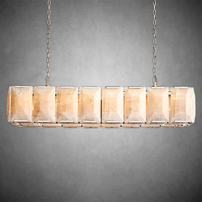 Harley Calcite Rectangular Chandelier