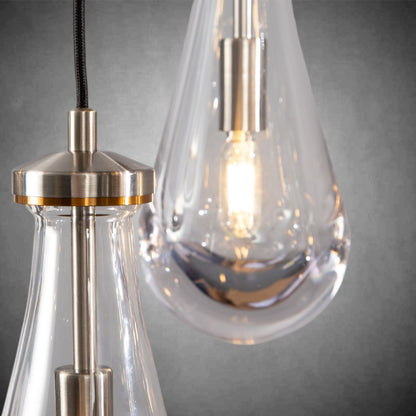 Raindrop Rectangular Chandelier