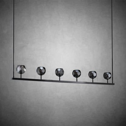Boulo De Glass Linear Chandelier