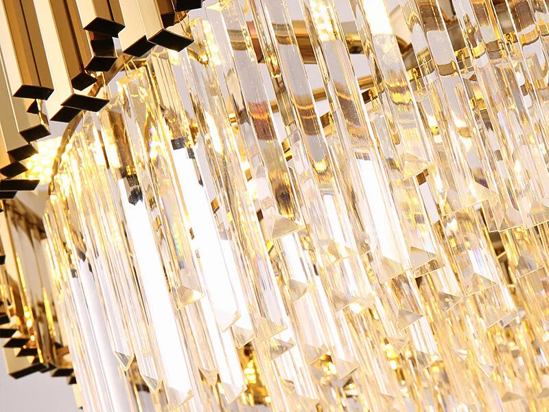 Astra Pendant Light Large Rectangular Chandelier For Dining Room