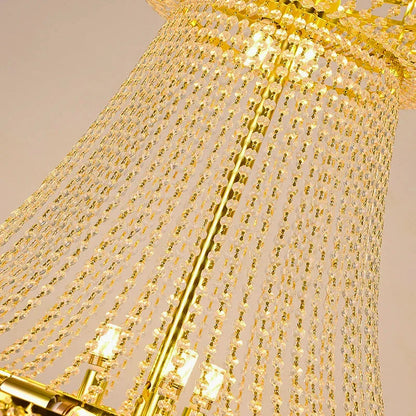 Tower Large Gold Chandelier