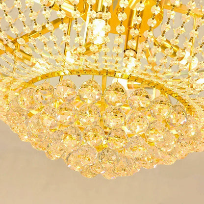 Tower Large Gold Chandelier