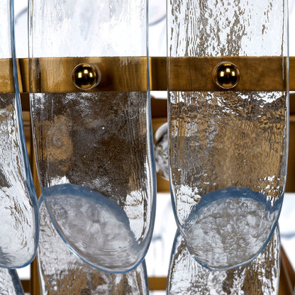 Arcade 10-Light Blown Glass Chandelier