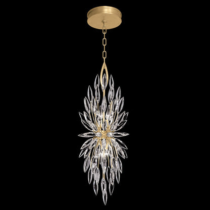 Lily Bud Long Chandelier