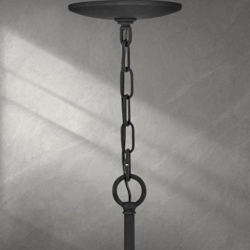 Revel 8 - Light Unique Wagon Wheel Chandelier with Crystal Accents