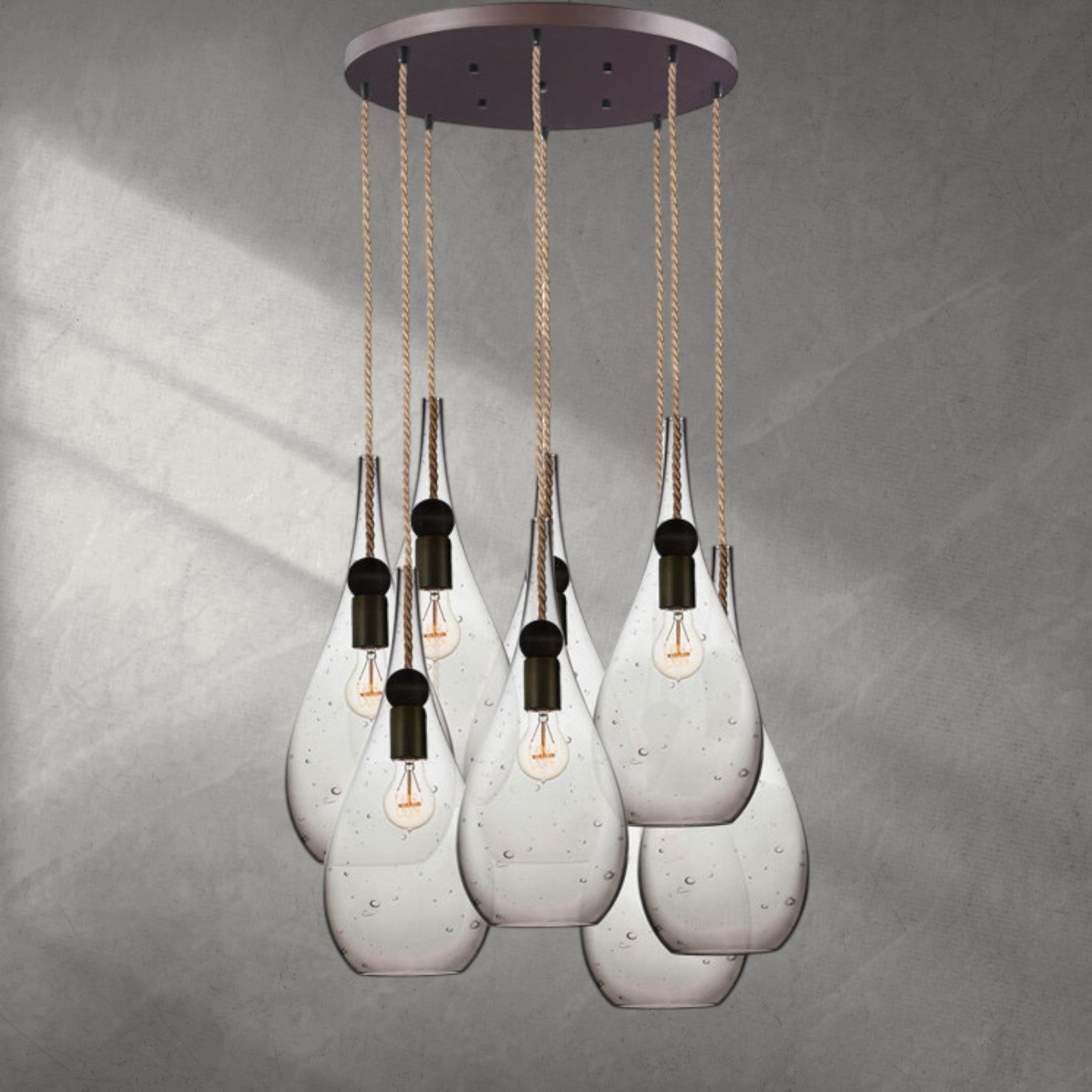 Earth 8 - Light Chandelier