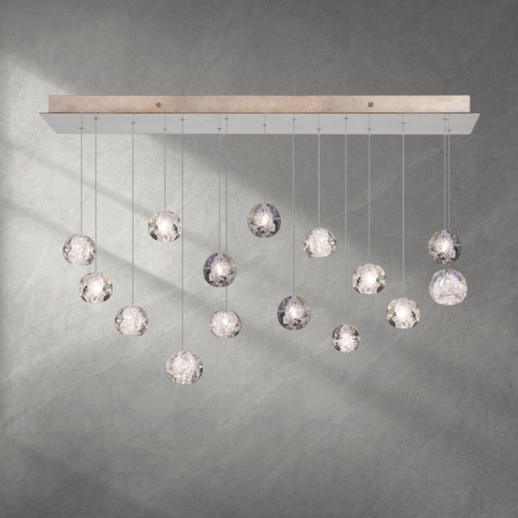 Natural Inspirations 15 - Light Long Chandelier