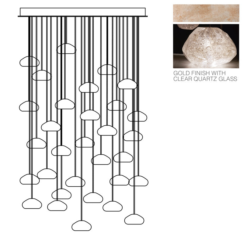 Natural Inspirations 30-Light Chandelier