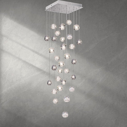 Natural Inspirations 30 Crystal ball Chandeliers