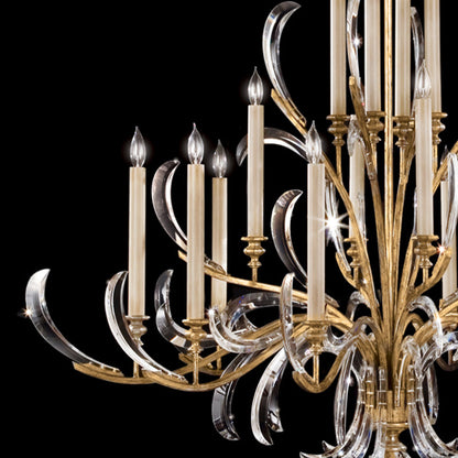 Beveled Arcs 16 - Light Chandelier