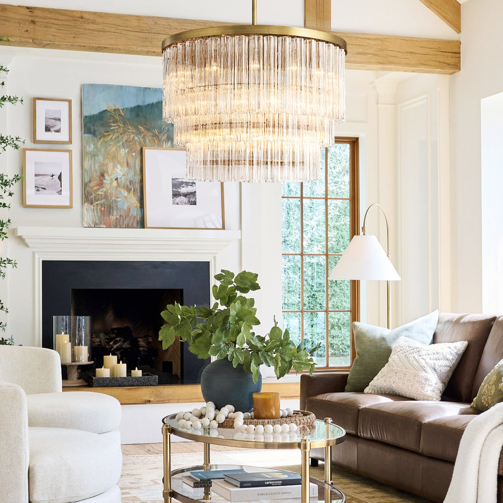 Charlotte Three-Tier Round Chandelier