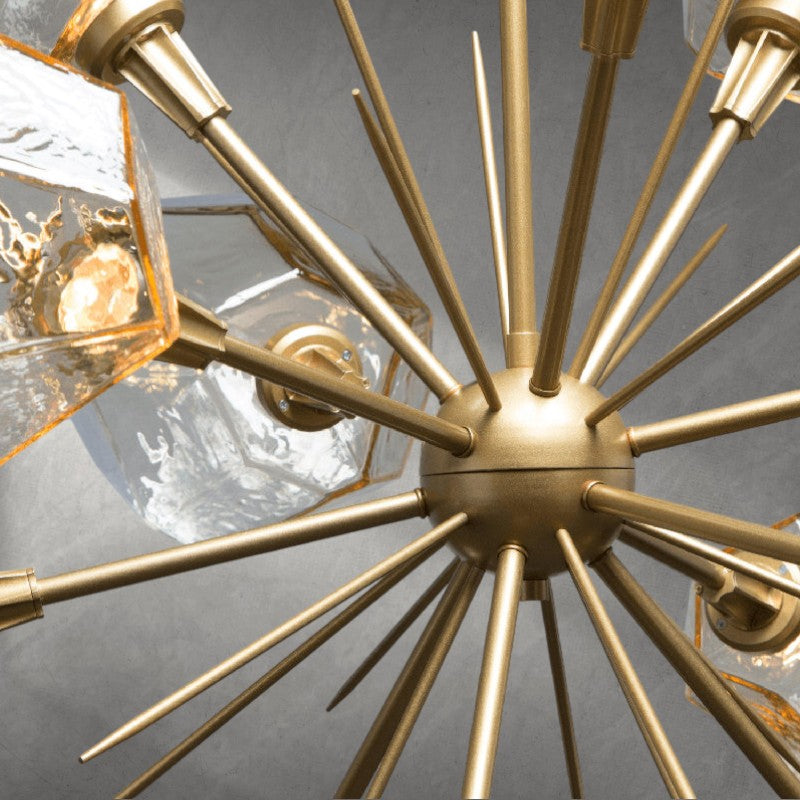 Gem Starburst Chandelier