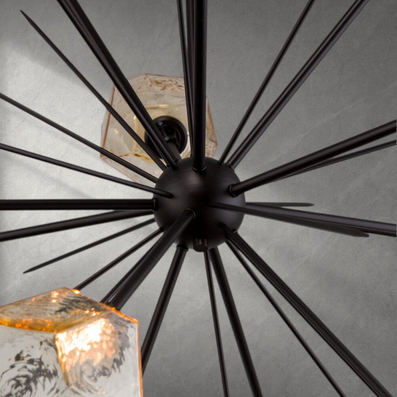 Gem Starburst Chandelier