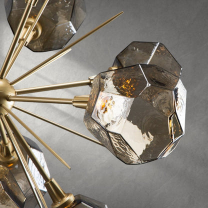 Gem Starburst Chandelier