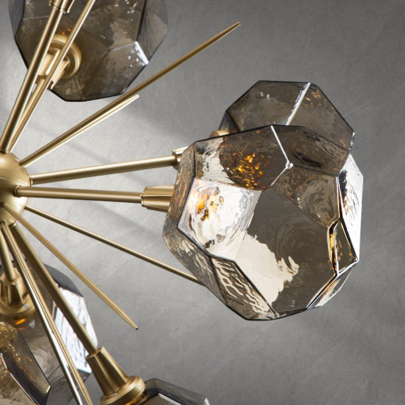 Gem Starburst Chandelier