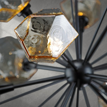 Gem Starburst Chandelier