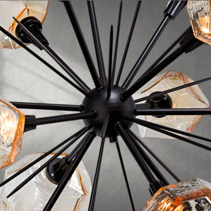 Gem Starburst Chandelier