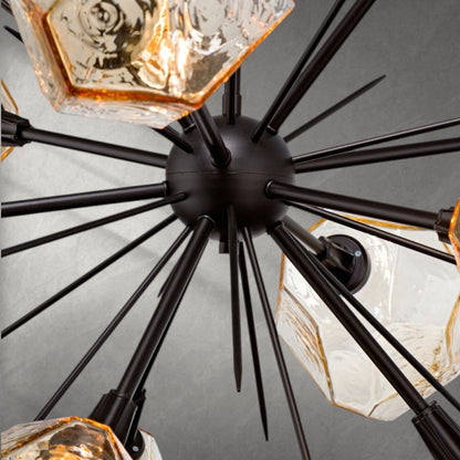 Gem Starburst Chandelier