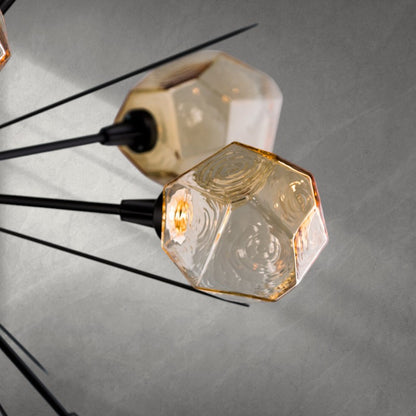 Gem Starburst Chandelier
