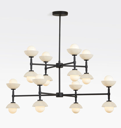 Greenwich Double Tier Chandelier