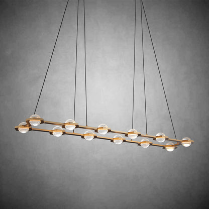 Planet Rectangular Chandelier