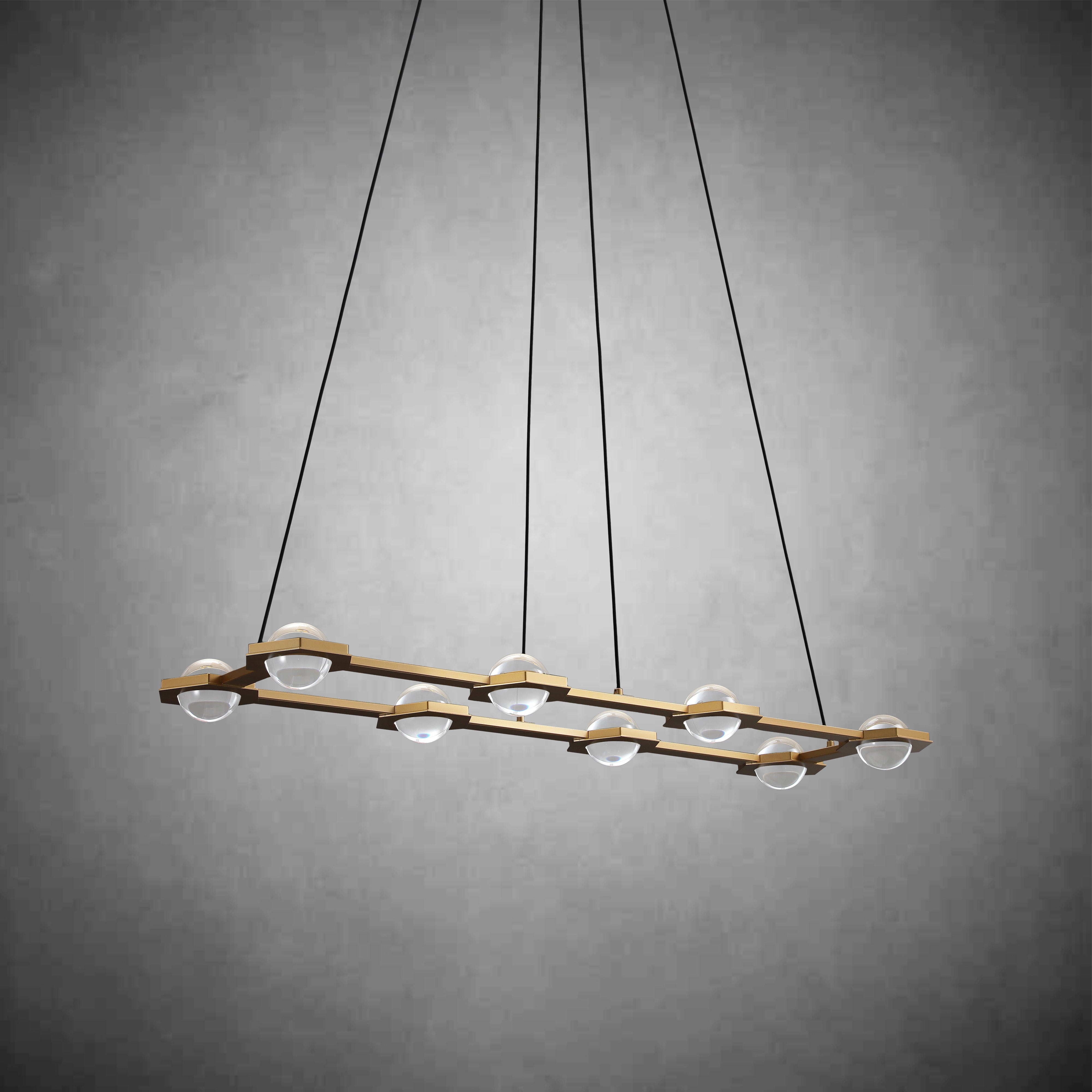 Planet Rectangular Chandelier