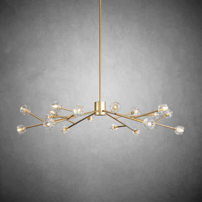 Boulo De Cristal Glass Round Chandelier